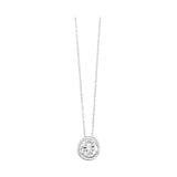 14KT WHITE GOLD PENDANT