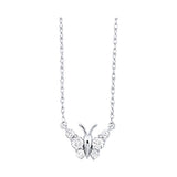 10KT WHITE GOLD DIAMOND (1/5CTW) PENDANT
