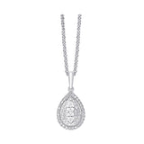 SILVER DIAMOND (1/5CTW) PENDANT