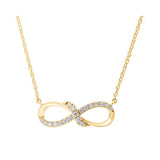 10KT YELLOW GOLD DIAMOND (1/6CTW) PENDANT