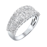 14KT WHITE GOLD DIAMOND (1 5/8CTW) RING