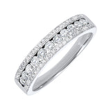 14KT WHITE GOLD DIAMOND (1/2CTW) BAND