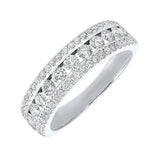 14KT WHITE GOLD DIAMOND (1CTW) BAND